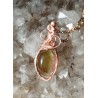 pendentif tourmaline melon d'eau